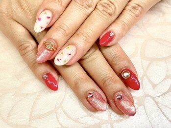 ネイルミュージアム(Nail Museum)/【お客様ネイル】ドライフラワー