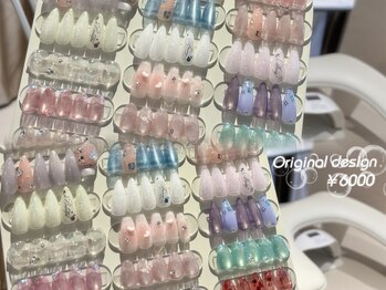 リップトゥネイル(Lup to Nail)の写真/常に50種類以上!毎月こだわってデザイン作成しトレンドを追求♪高頻度で新作登場の定額制サロン◎