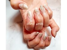 シュポルテ(chou porte)/アシンメトリーネイル
