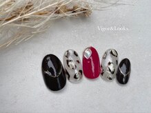 ヴィガー アンド ルックス 白金 目黒(Vigor&Looks)/レオパード　ミラー　ワンカラー