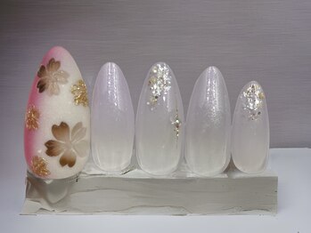 ネイルズミューコ(nail's MyuCo)/桜ネイル