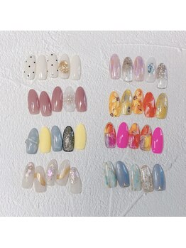 ユーズネイル シュエット(yu’s nail Chouette)の写真/【定額ネイルコース】トレンドのネイルデザインが豊富◎通常価格よりお得にネイルが楽しめます♪