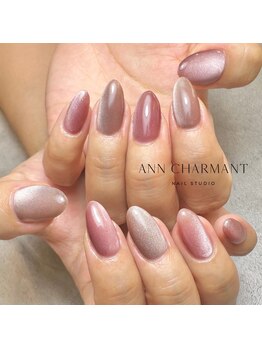 アンシャルマンネイルスタジオ(Ann charmant nail studio)/ワンカラー¥6,800～