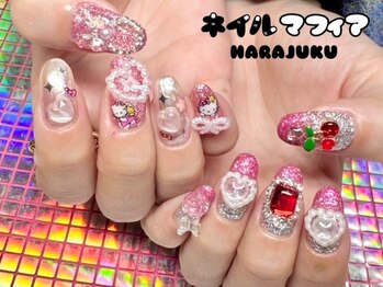 ネイルマフィア 原宿(NAIL MAFIA)/Y2K/オーロラ/ミラー/原宿