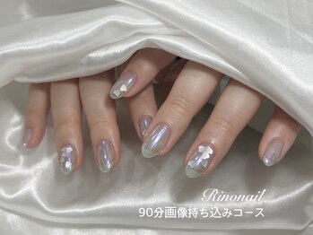 リノ ネイル(Rino nail)/シアーオーロラ70447