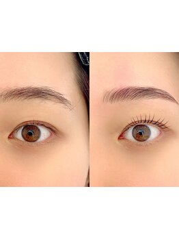 アイブロウメニューがあるサロン