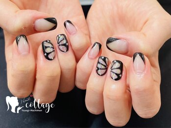 ネイルコテージ(Nail cottage)/バタフライネイル