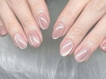 ネイルズバー 新宿店(Nails Bar)/ミルキーピンクワンカラーネイル