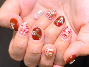 リラエス(Rela S)/クリスマス定額ネイル
