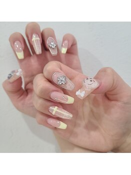 ワイズビューティー 広島立町店(y's beauty)/持ち込みアート¥8480~