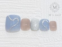 エムズネイルアイラッシュ(M's nail eyelash)/定額デザインコース100分