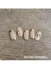 シンプルマグネットネイル