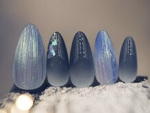 ネイルズミューコ(nail's MyuCo)/イエベさんに似合うブルー