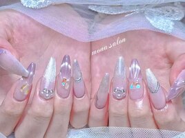 夏シェルネイル