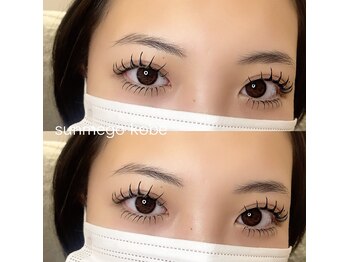 サンミーゴネイル 神戸店(Sunmego Nail)/パリエクLED140本＆下まつげ40本