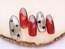ネイルサロンフォーユー(for u)/ハートネイル¥6980