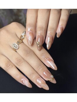 ハラ(Hara)/ニュアンス　ゴールドミラー