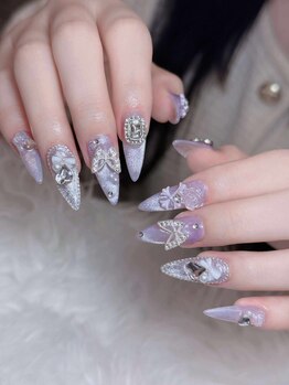 ルミ(Lumi)の写真/Lumi Nail Salonで、華やかなデザインを楽しもう!イベントにも最適です♪持ち込みデザインもお任せ◎
