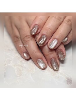 パップネイル(PAP NAIL)/マグネット・ミラー手書きアート