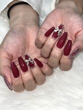 ロータスネイル(Lotus Nail)/ボルドーネイル