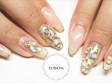 ネイルアトリエ ポボン(nail atelier POBON)/シェルネイル