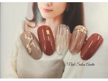 ネイルサロン アミティエ(Nail Salon Amitie)/アクセサリー*大人綺麗めネイル