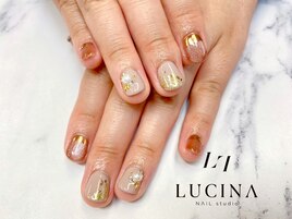 N-10 マグネットベージュネイル