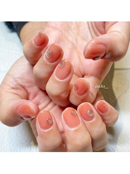 ネイルサロン イントゥ(into_)/ちゅるんネイルマグネットアート