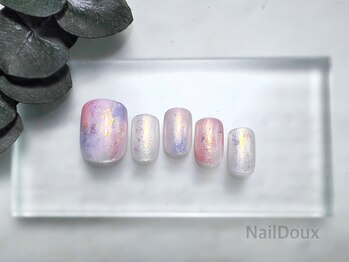 ネイル ドゥ 岡山駅前店(Nail Doux)/ペールカラーネイル