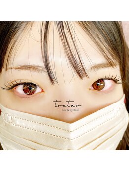 トレートール アイラッシュ(tretar eyelash)/フラットラッシュ120本