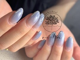 カラーグラデ×ミラーアート10本