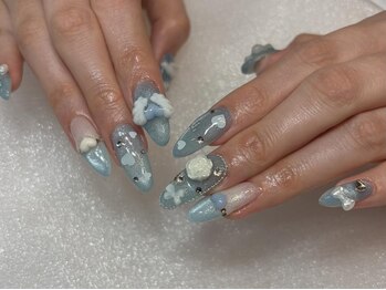 アングゥ ウル(ungu ul)/水色マグネット