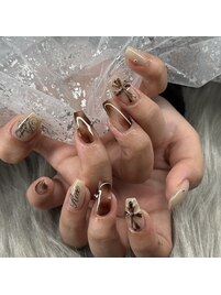 秋ニュアンスネイル！