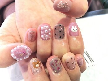 アース ネイルアイラッシュ 前橋店(EARTH Nail&Eyelash)/アートデザイン ￥８０００