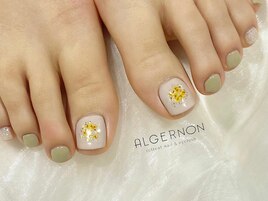 春のフットネイル＊乗松