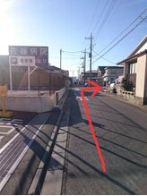 エチカネイル(ethica nail)/駐車場のご案内2