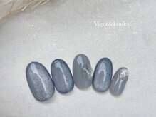 ヴィガー アンド ルックス 白金 目黒(Vigor&Looks)/マグネット　くすみブルー