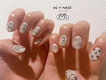 アイネイルトゥー 小倉(ai nail two)/えんぴつネイル