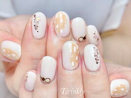 こだわりアートのseasonネイル