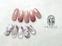 ネイルサロン エアフォルク 銀座(Erfolg)/お花ネイル