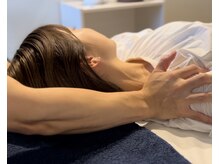 全身整体/施術　首肩まわり