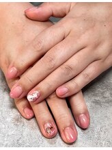 ヒミツキチ 恵比寿店(himitsukichi)/義経千本桜概念ネイル