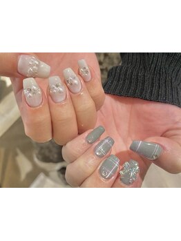 手描きアートが得意なサロン