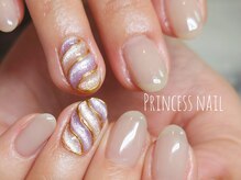 プリンセスネイル(Princess nail)/うねうねマグネットネイル