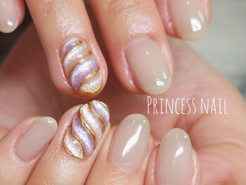 プリンセスネイル(Princess nail)/うねうねマグネットネイル