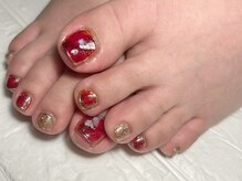 ブリスフルハピネス(Blissful happiness)/赤ニュアンスフット