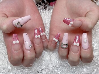 レアネイル 新宿(le'a nail)/リボンネイル