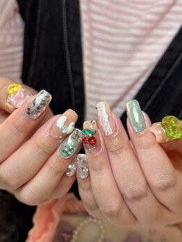 ウズ 和歌山店(UZU)/ガーリーネイル