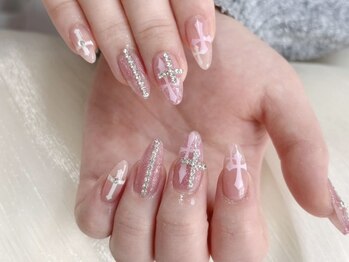 バズった海外ガールクロムネイル