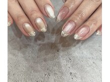 ネイルアンドブライダルエステ ベルム(Belm)/ガラスフレンチネイル